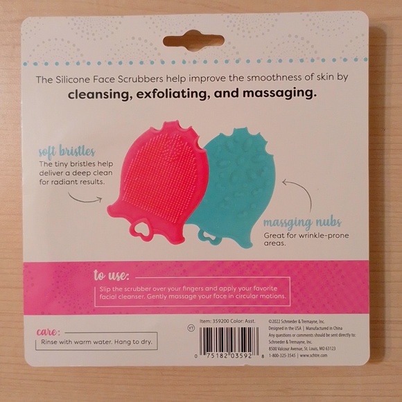$5 Silicone Face Scrubbers Cloth Cleanser Exfoliator Massager - Picture 2 of 11